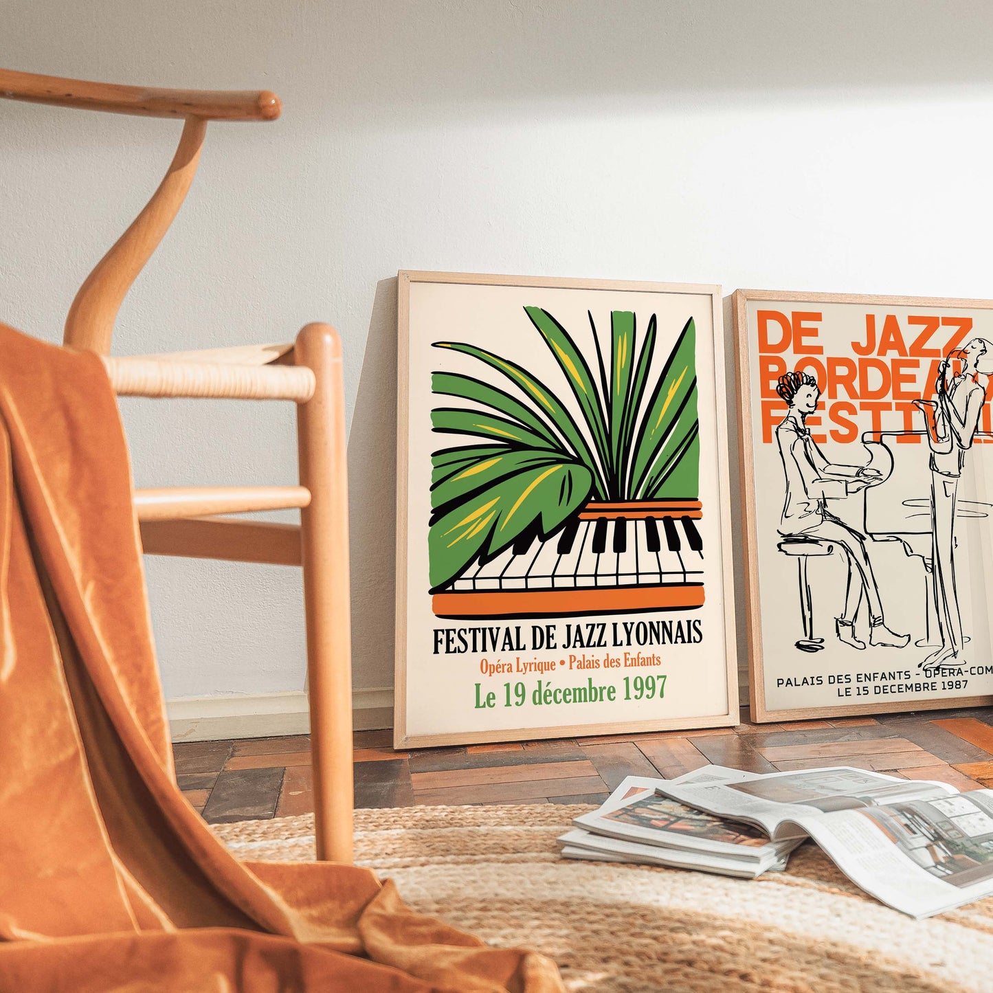 French Jazz Festival Poster