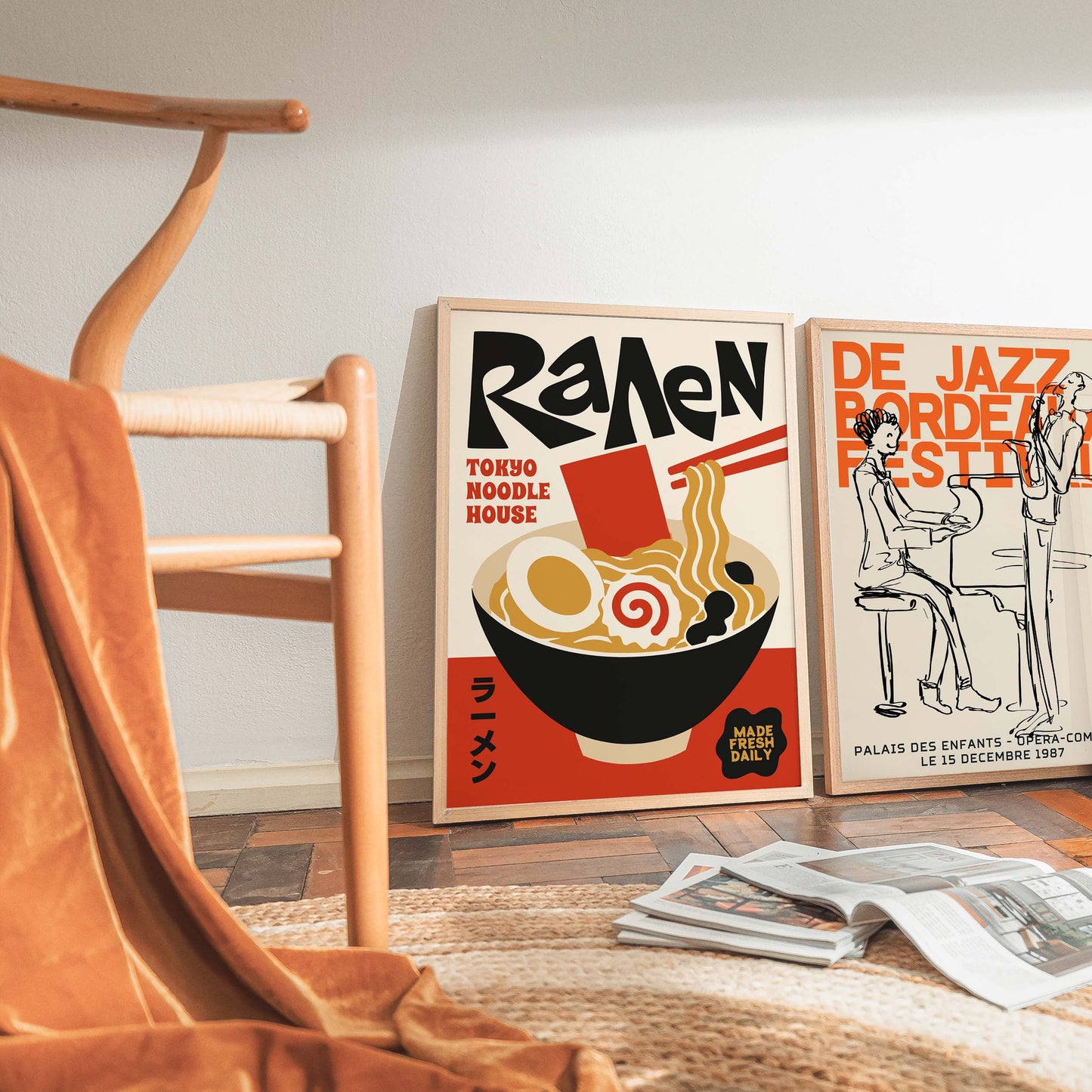 Tokyo Ramen Noodle House Print