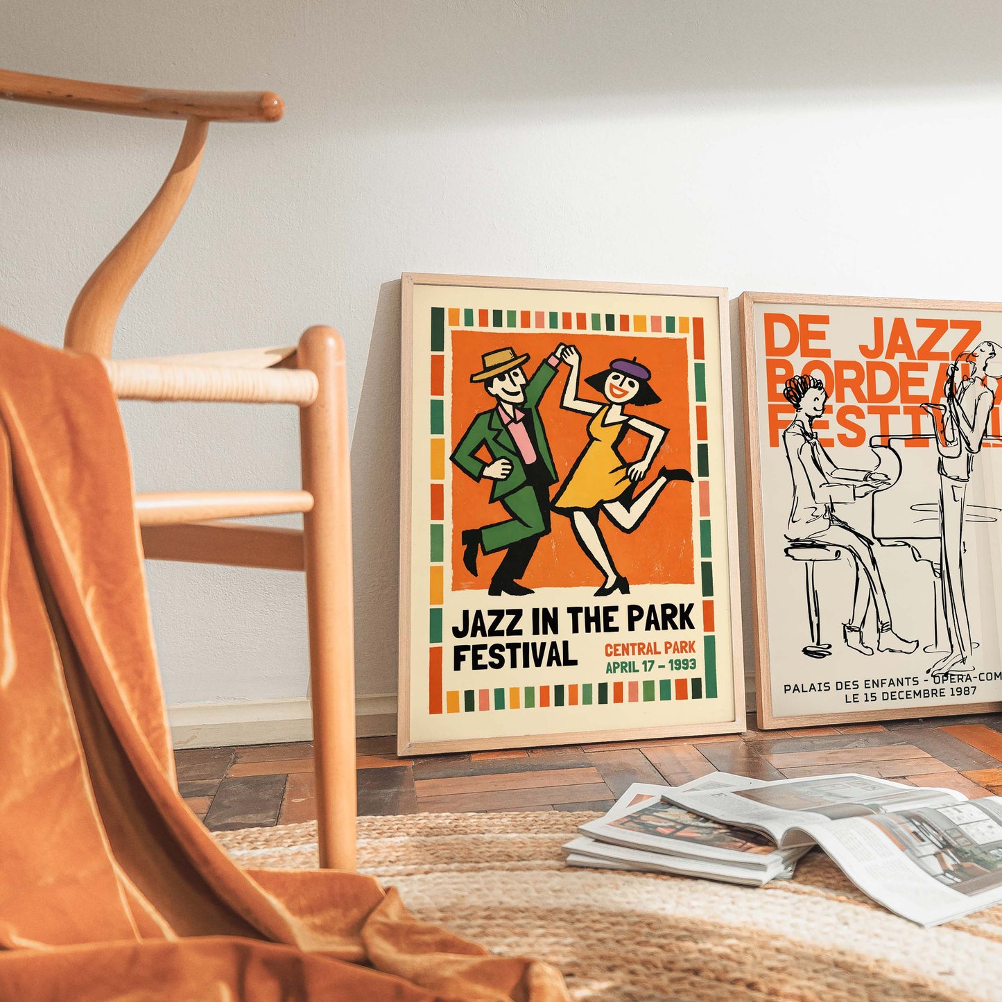 Jazz Park Festival Poster Print