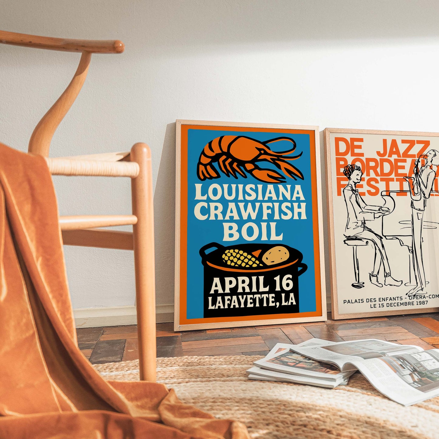Louisiana Crawfish Boil Poster Print