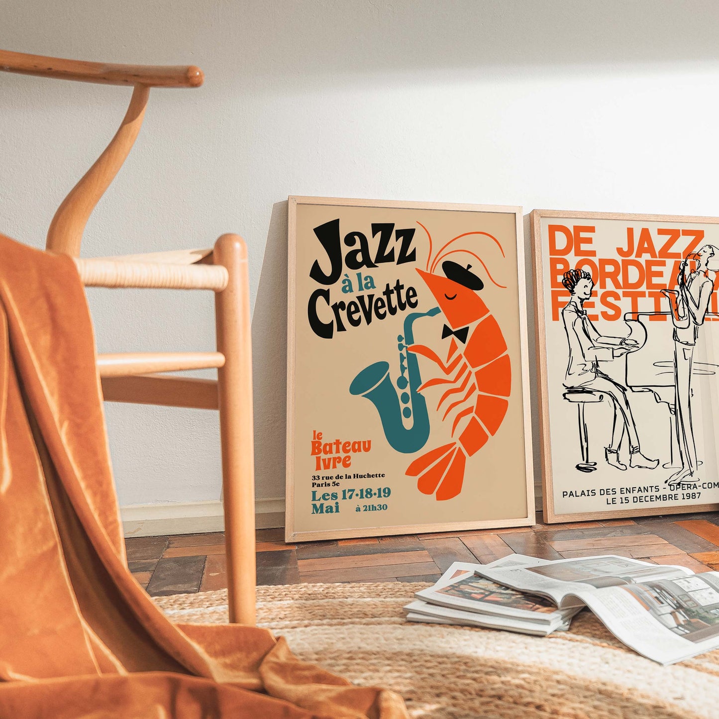 Jazz à la Crevette Poster