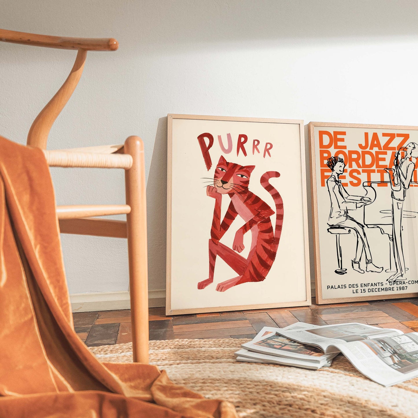 Red Tabby Cat Wall Art