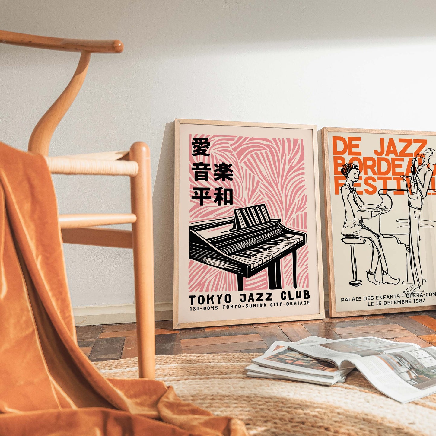 Tokyo Jazz Piano Poster Print