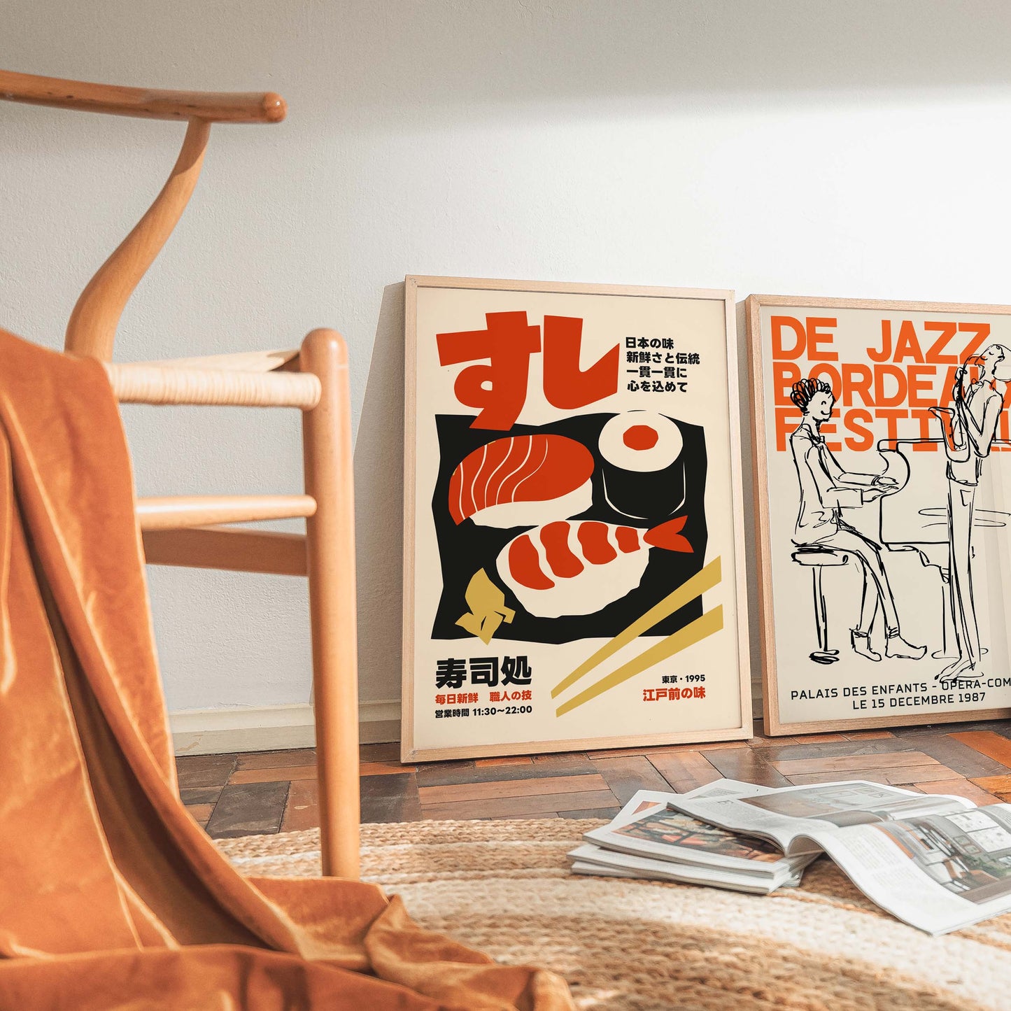 Japanese Sushi Wall Art