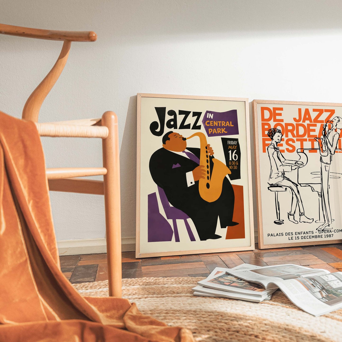 Central Park Jazz Festival Poster