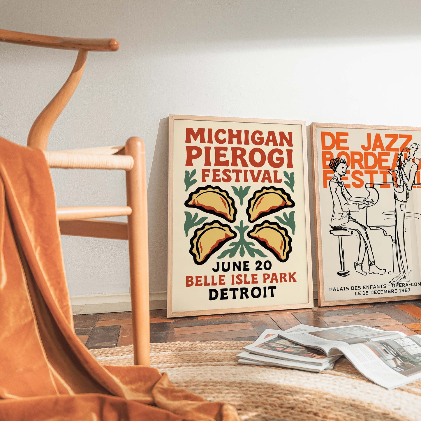 Michigan Pierogi Festival Poster Print