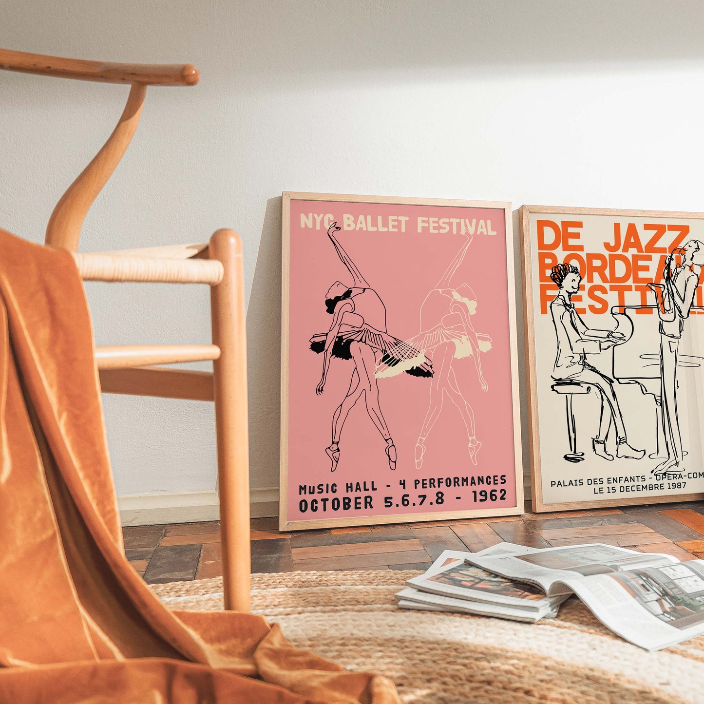 NYC Ballet Festival Poster Print