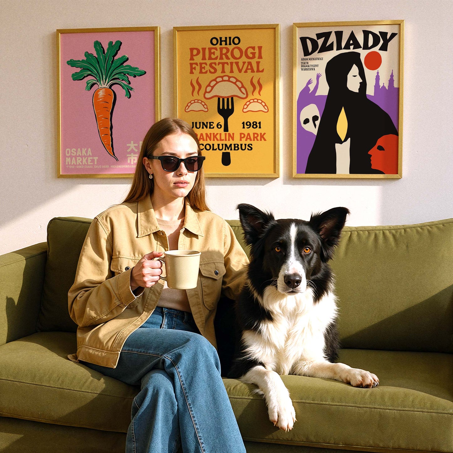Dziady Polish Theater Poster For Office