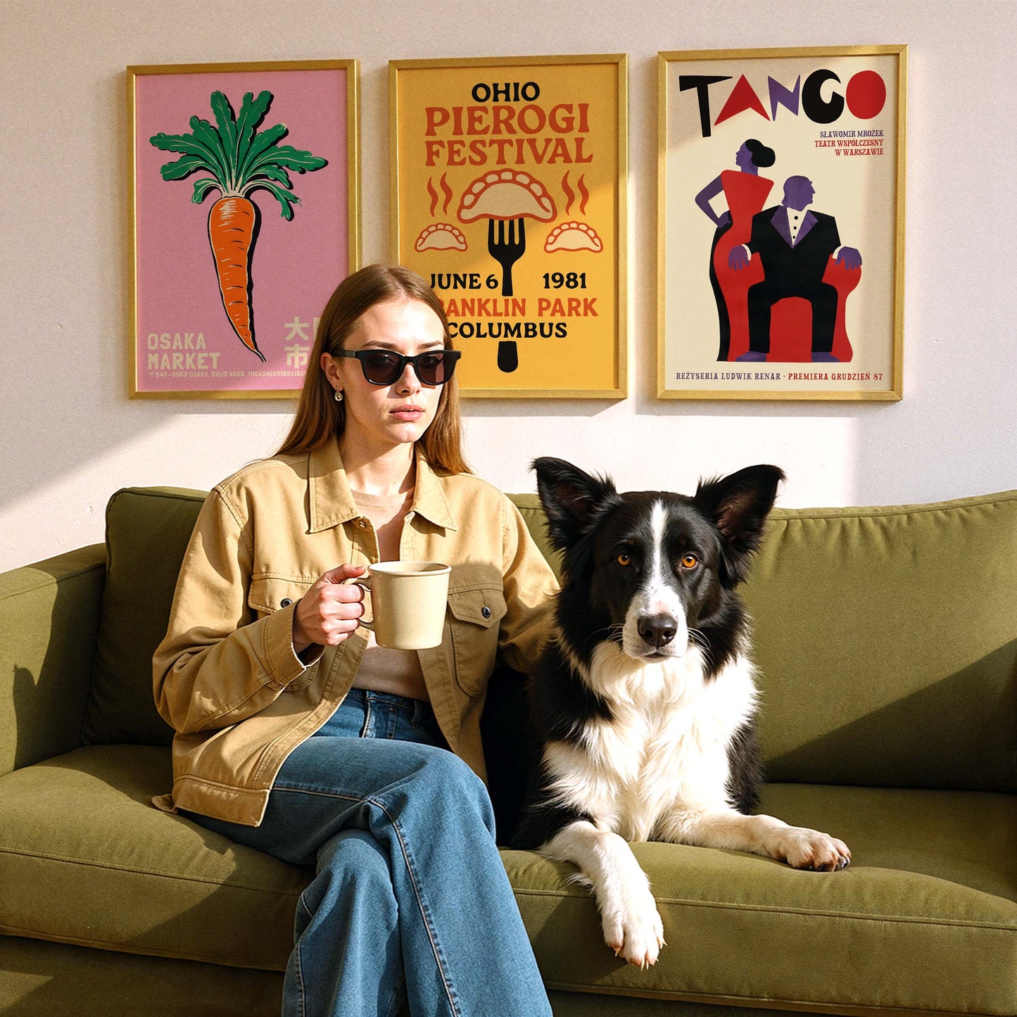 Tango Dancers Poster For Bedroom