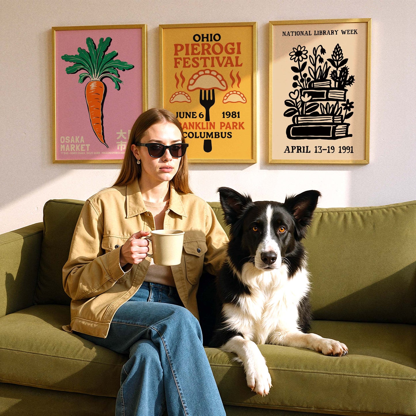 National Library Week Books Poster