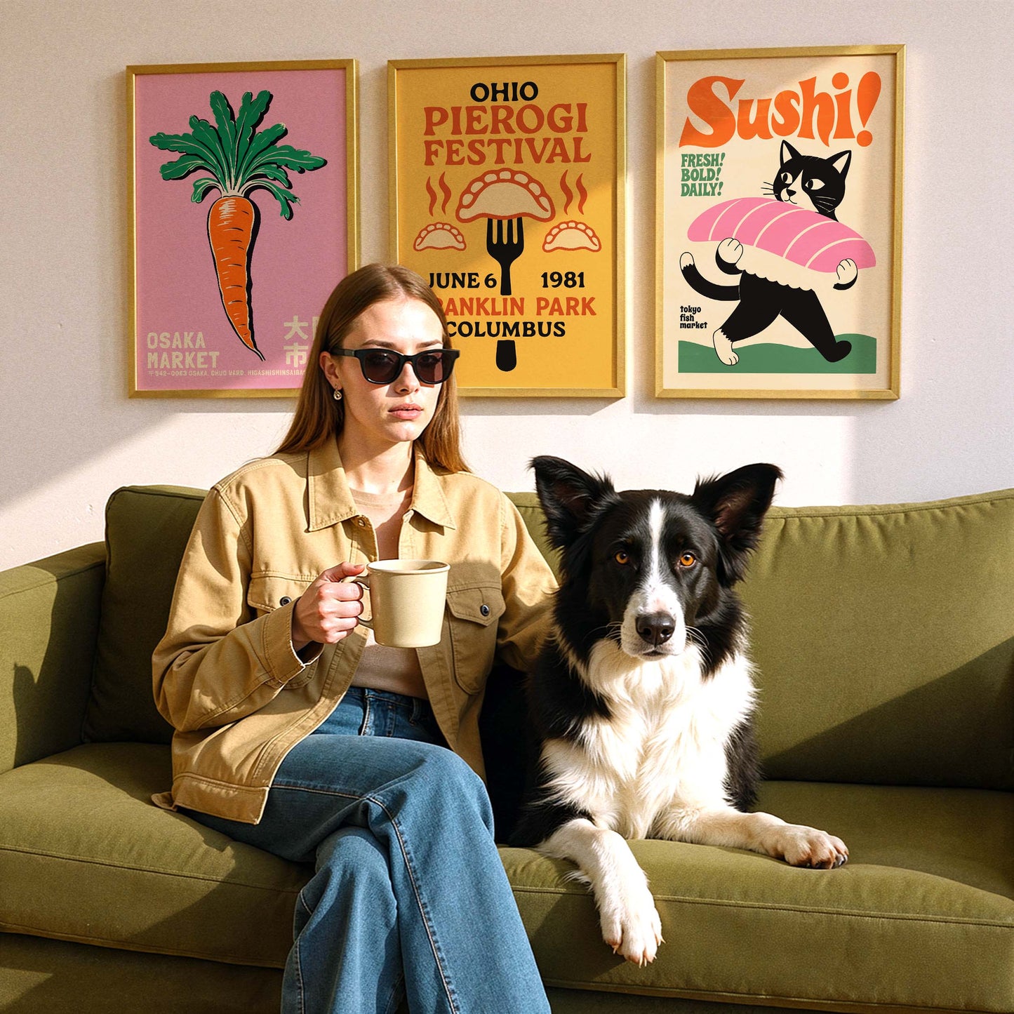 Sushi Kitchen Dining Room Poster