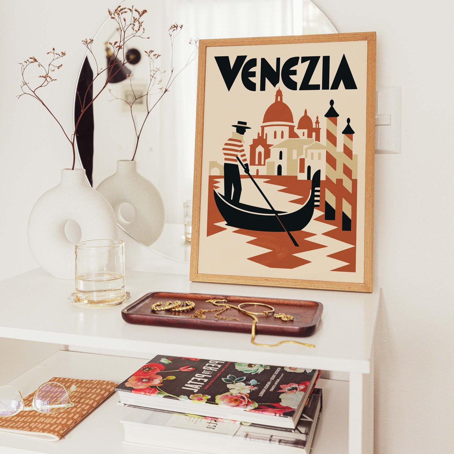 Venezia Italy Travel Poster