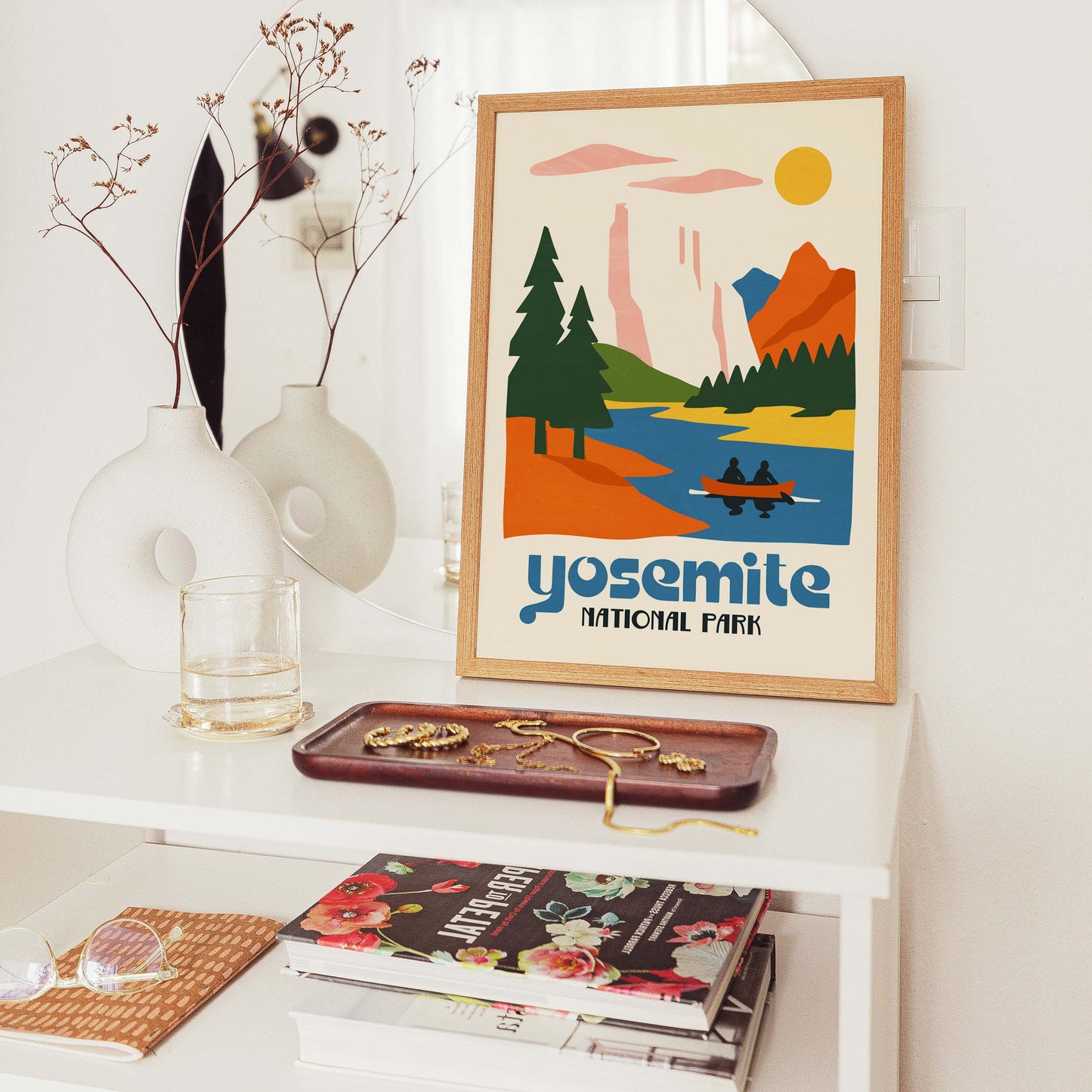Yosemite National Park Print Living Room