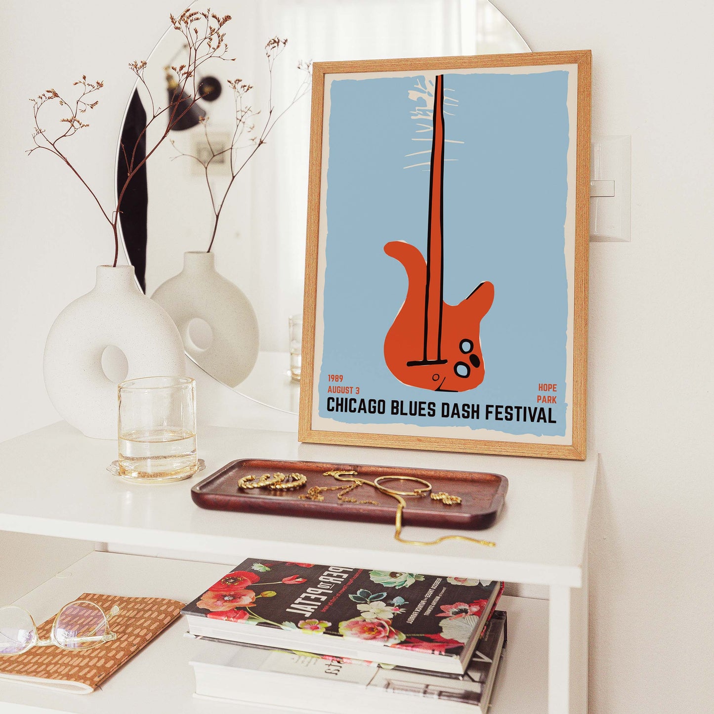Chicago Blues Festival Poster