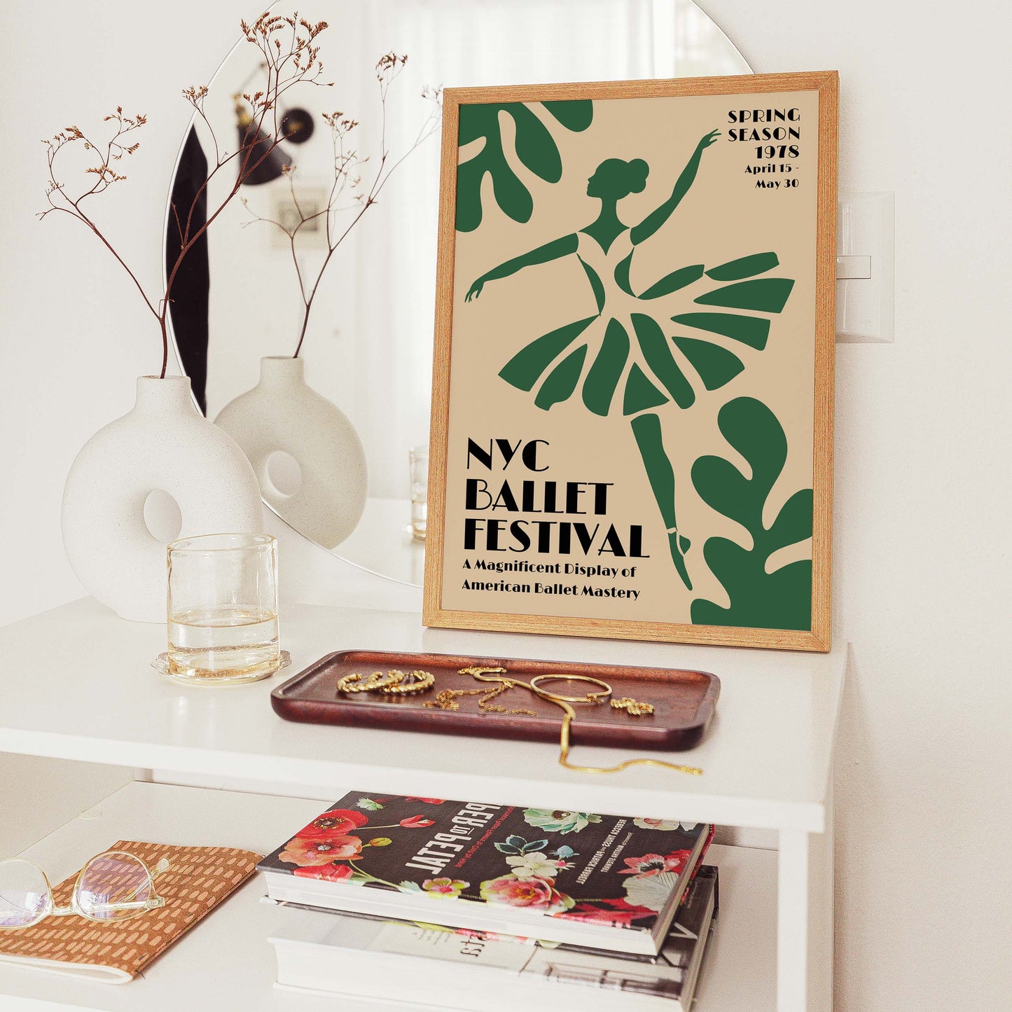 NYC Ballet Festival Poster Print