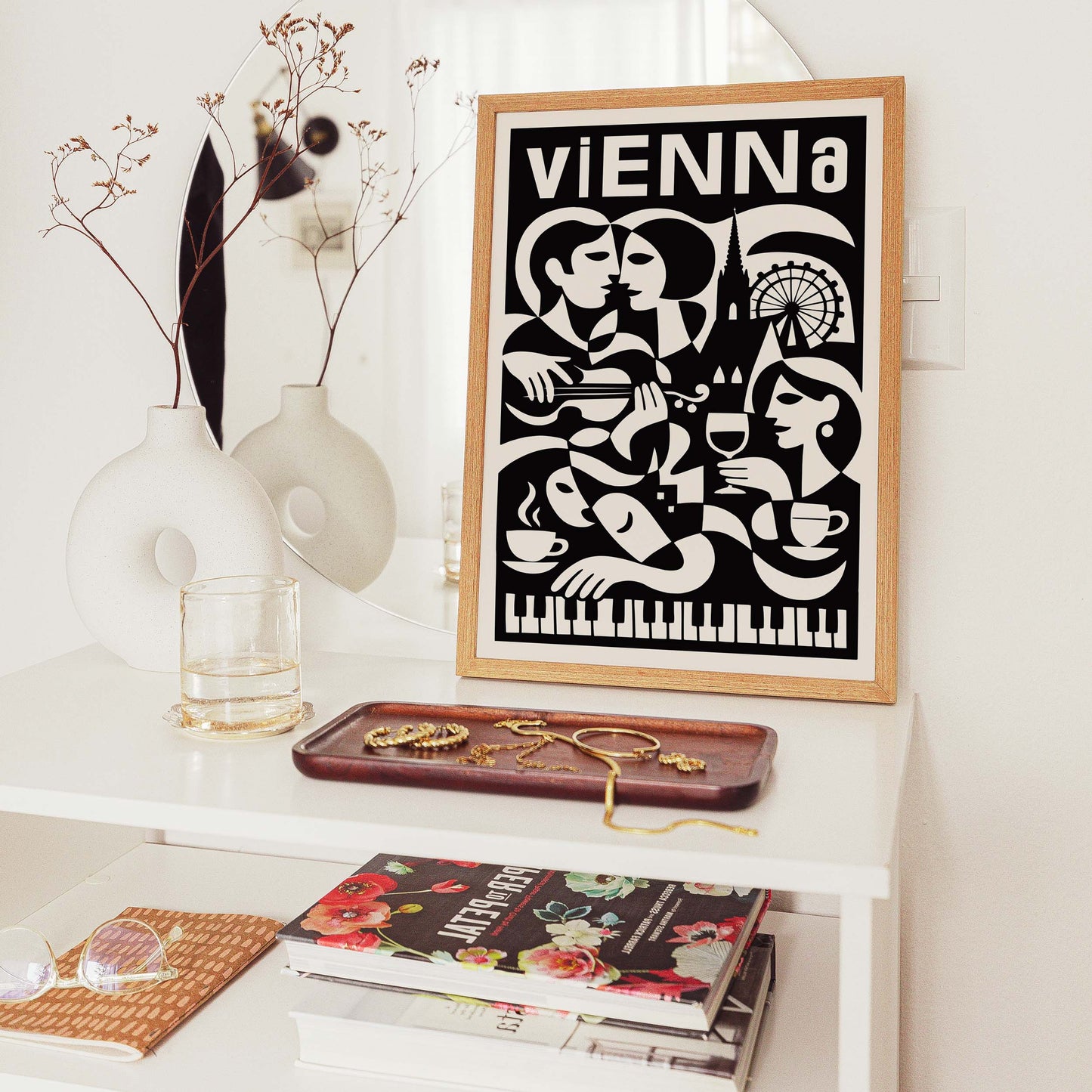 Vienna Travel Poster Print