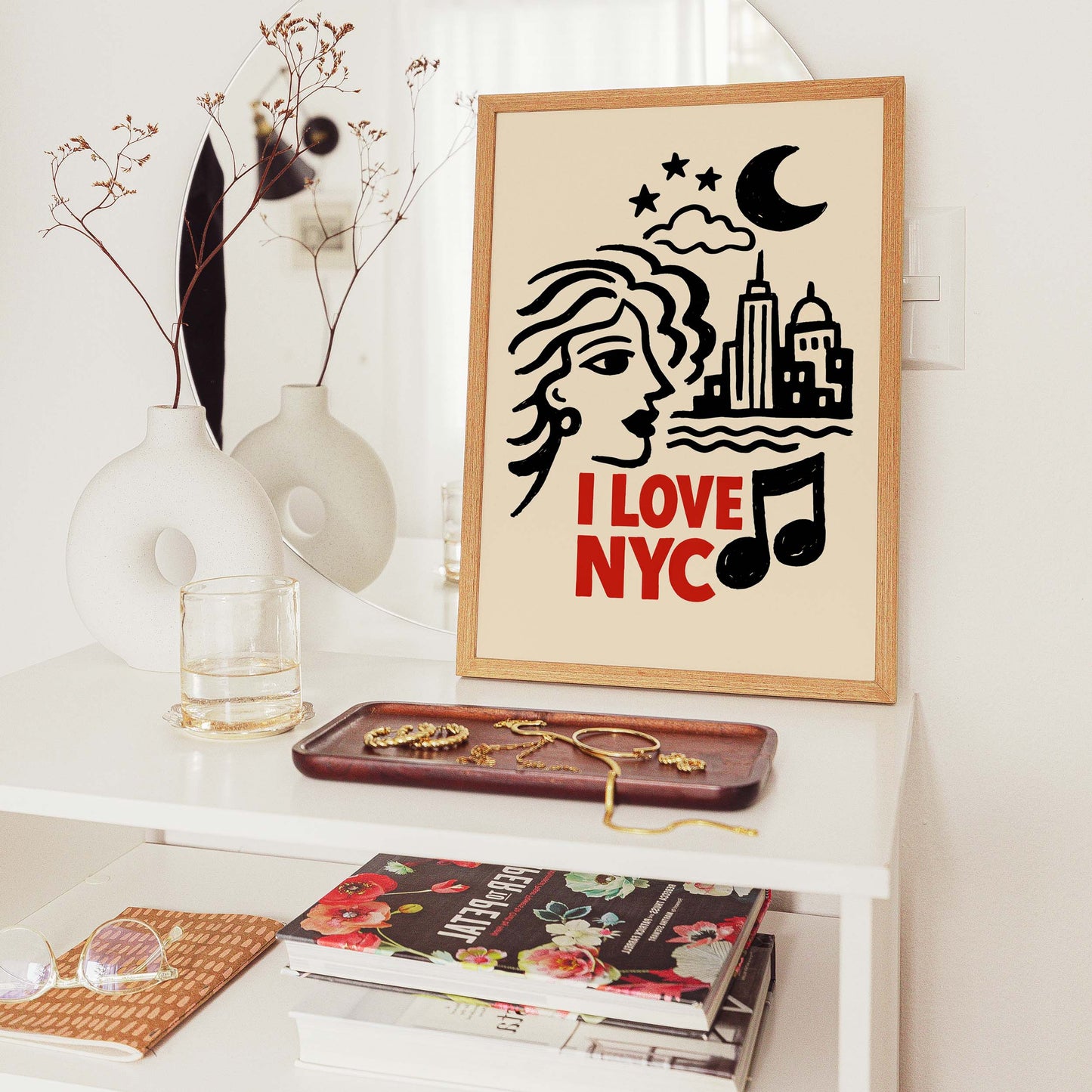I Love NYC Poster Print