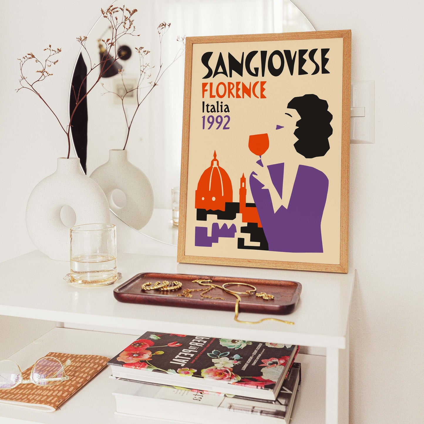 Sangiovese Florence Italia Poster