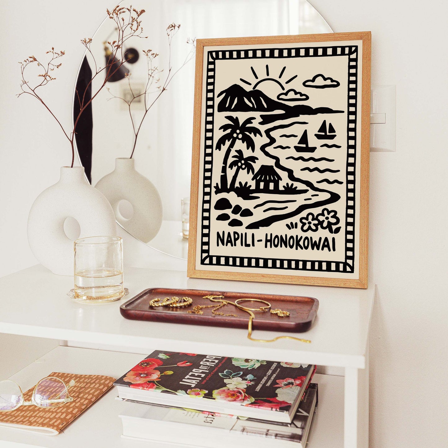 Napili Honokowai Hawaii Poster Print