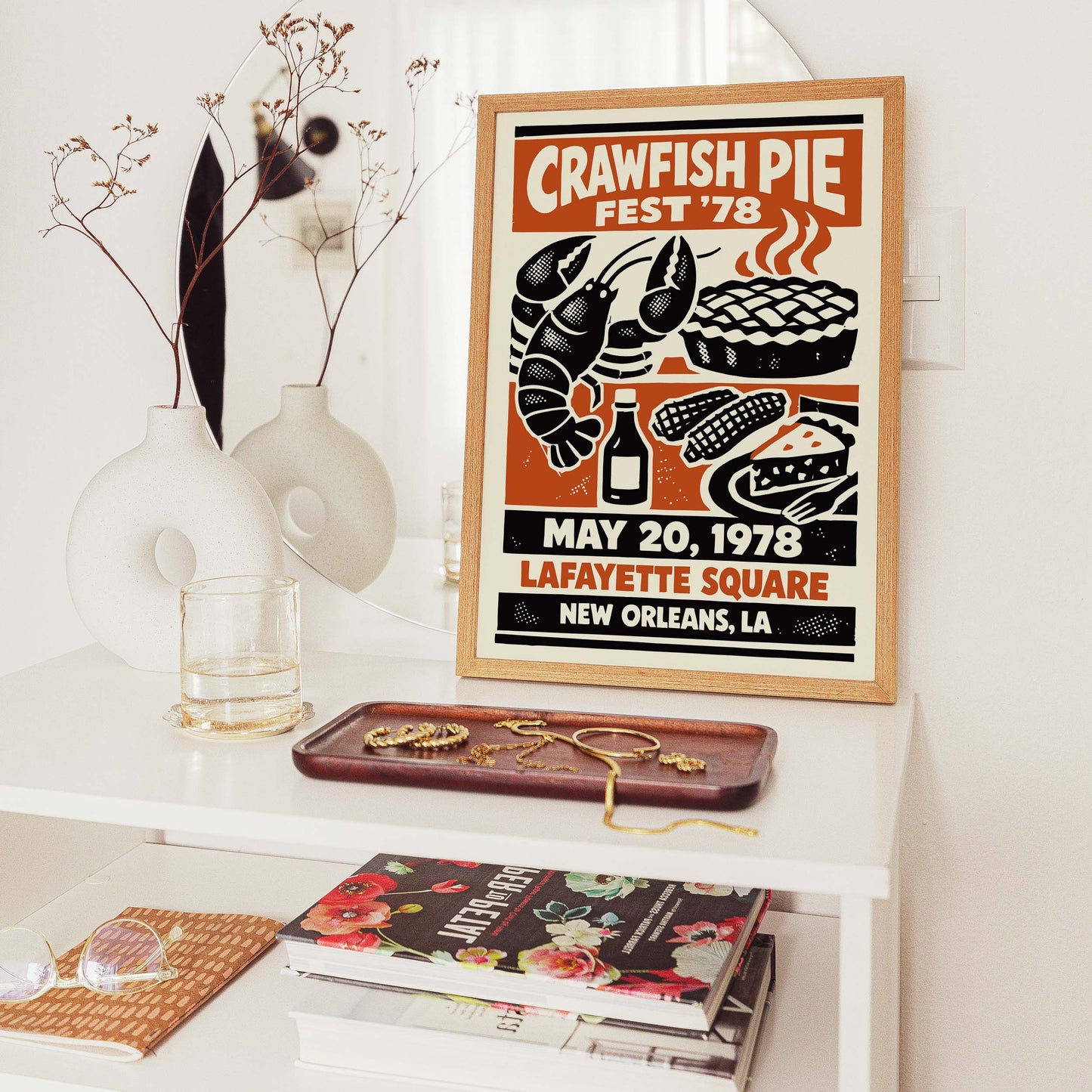 Crawfish Pie Festival Poster