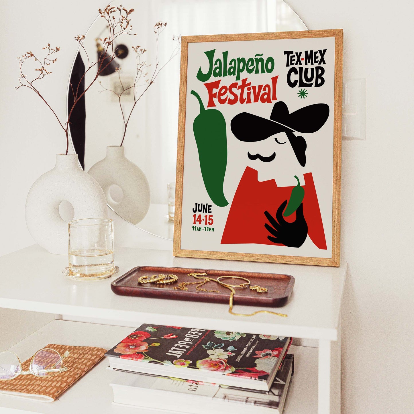 Jalapeno Tex Mex Poster Print