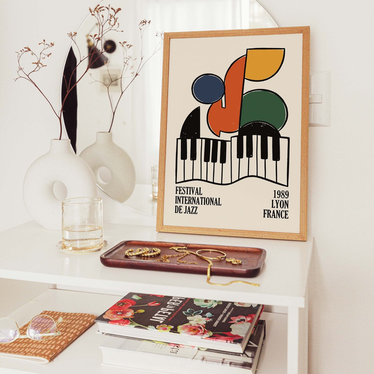 Lyon Jazz Festival 1989 Poster Print