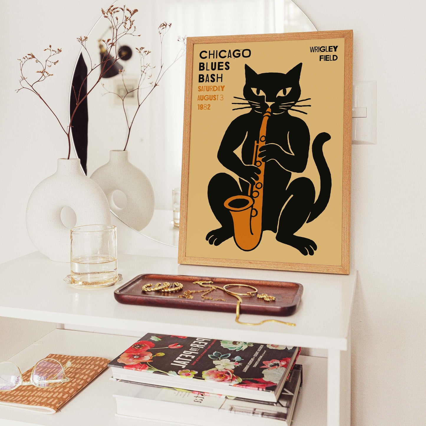 Chicago Blues Bash Poster Print