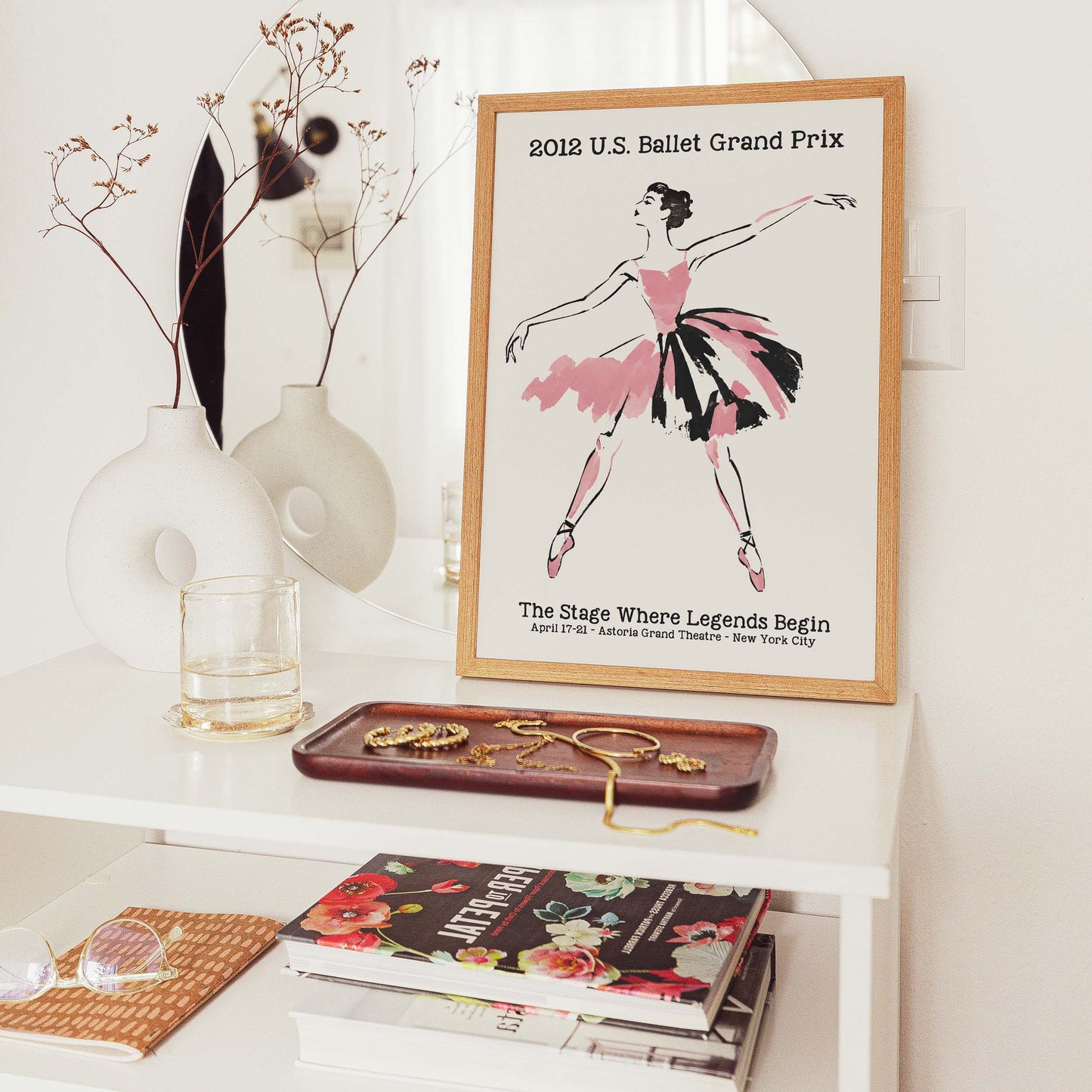 Ballet Grand Prix Poster For Bedroom