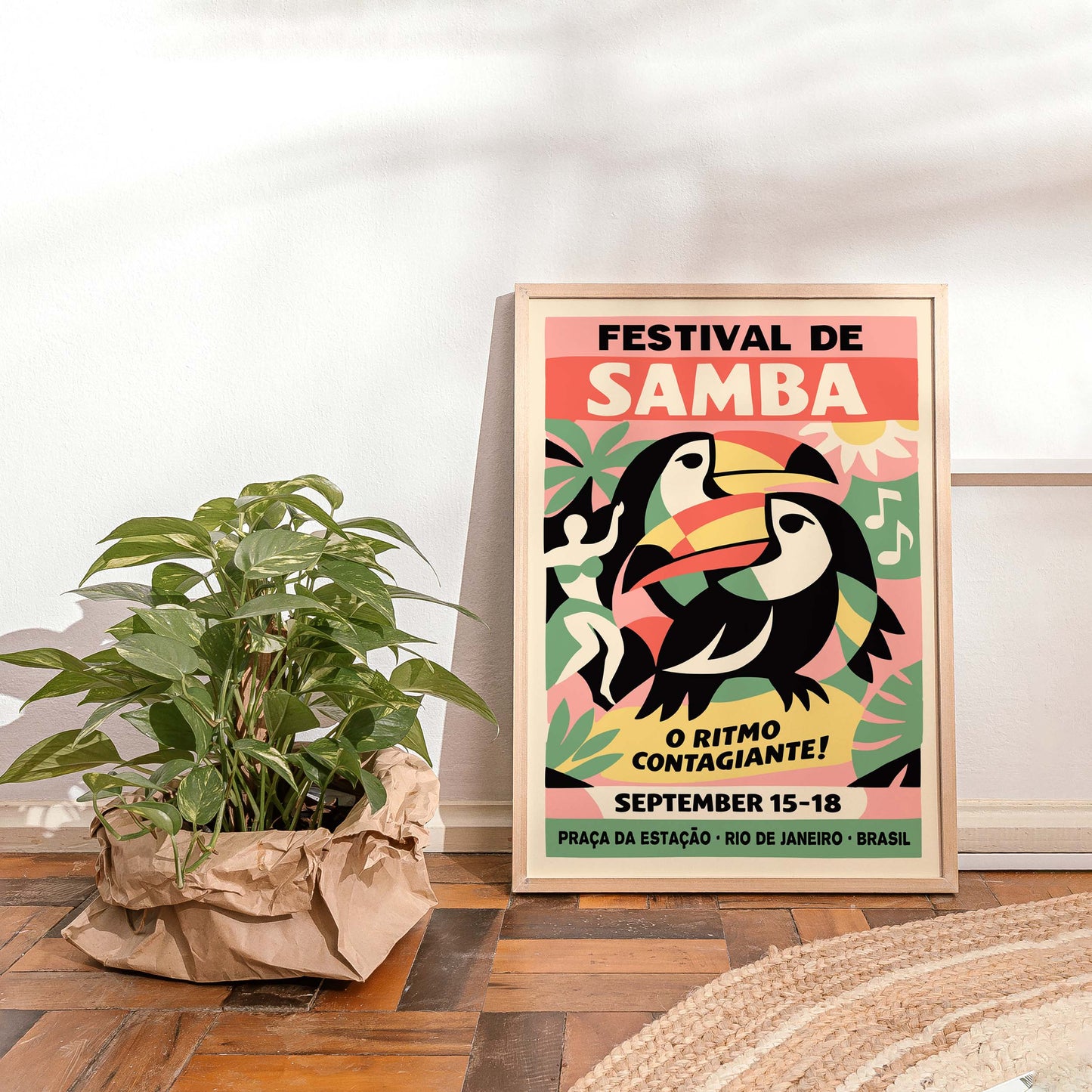 Samba Festival Poster Print
