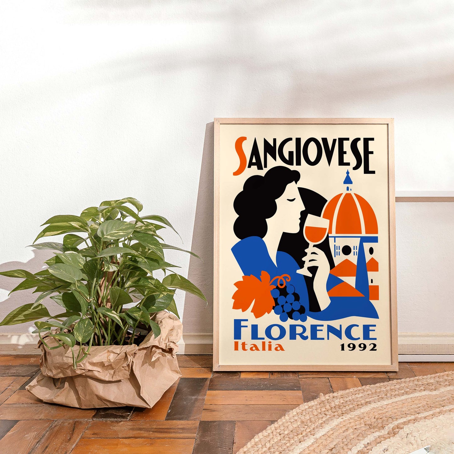 Sangiovese Florence Italia Poster