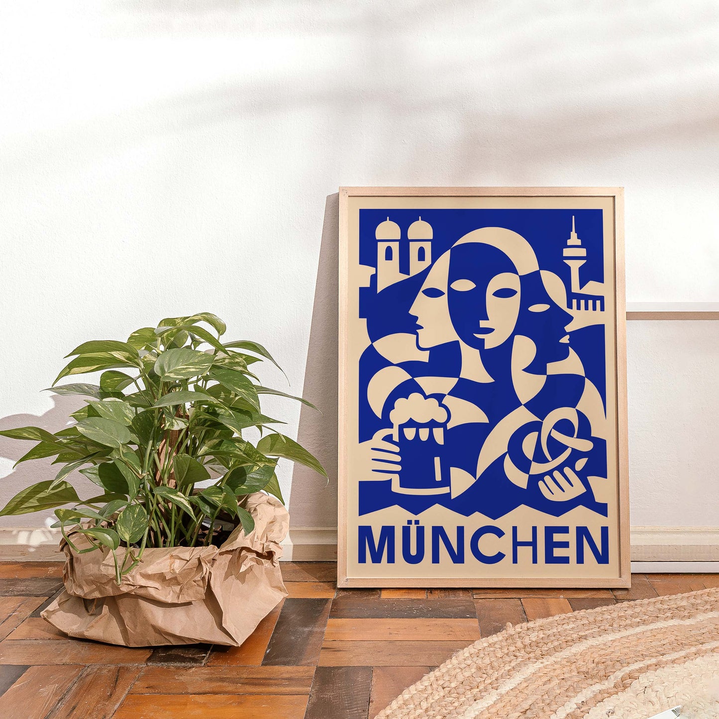 Munich Beer Festival Poster Print