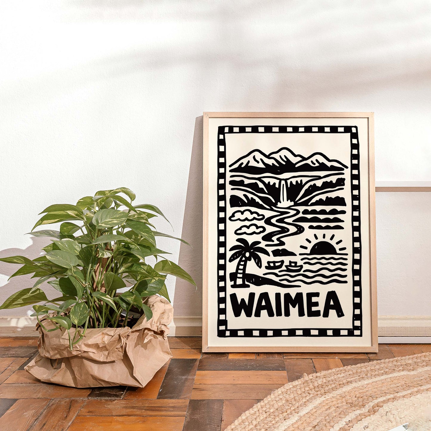Waimea Hawaii Poster Print