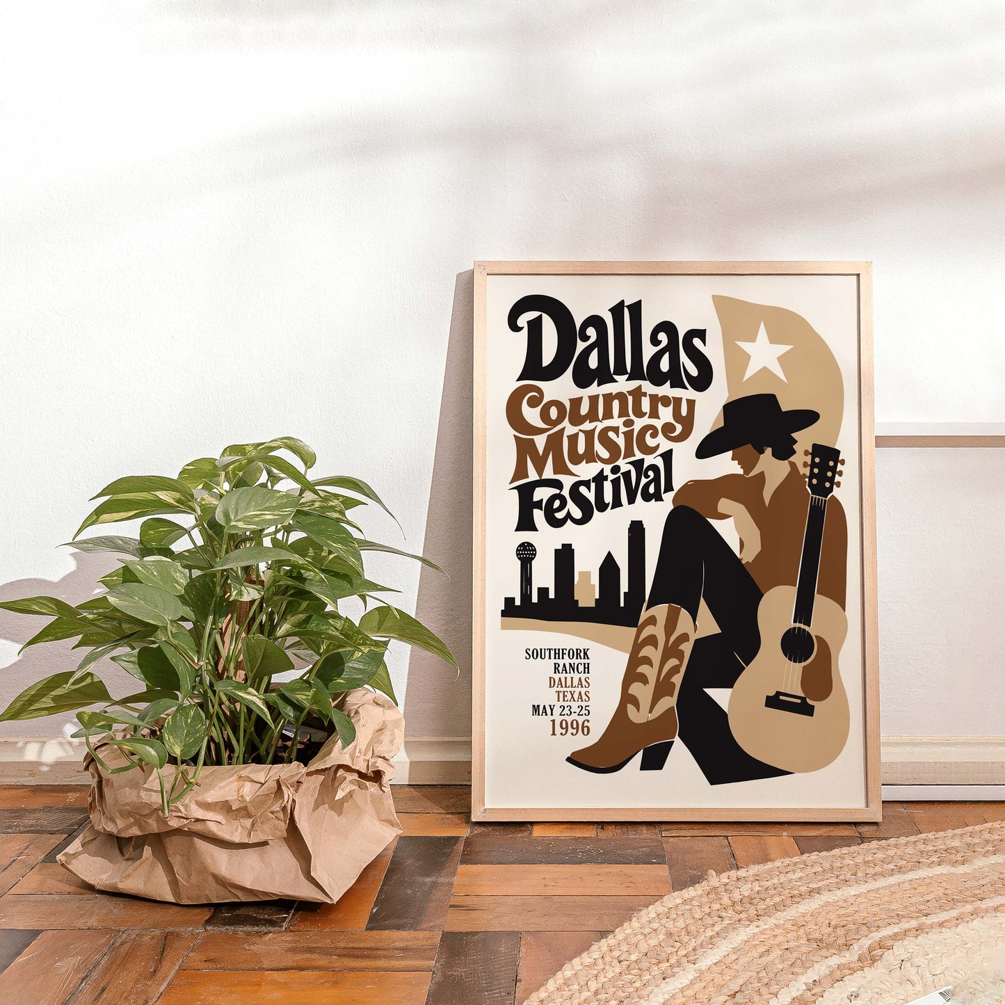 Dallas Country Music Festival Poster