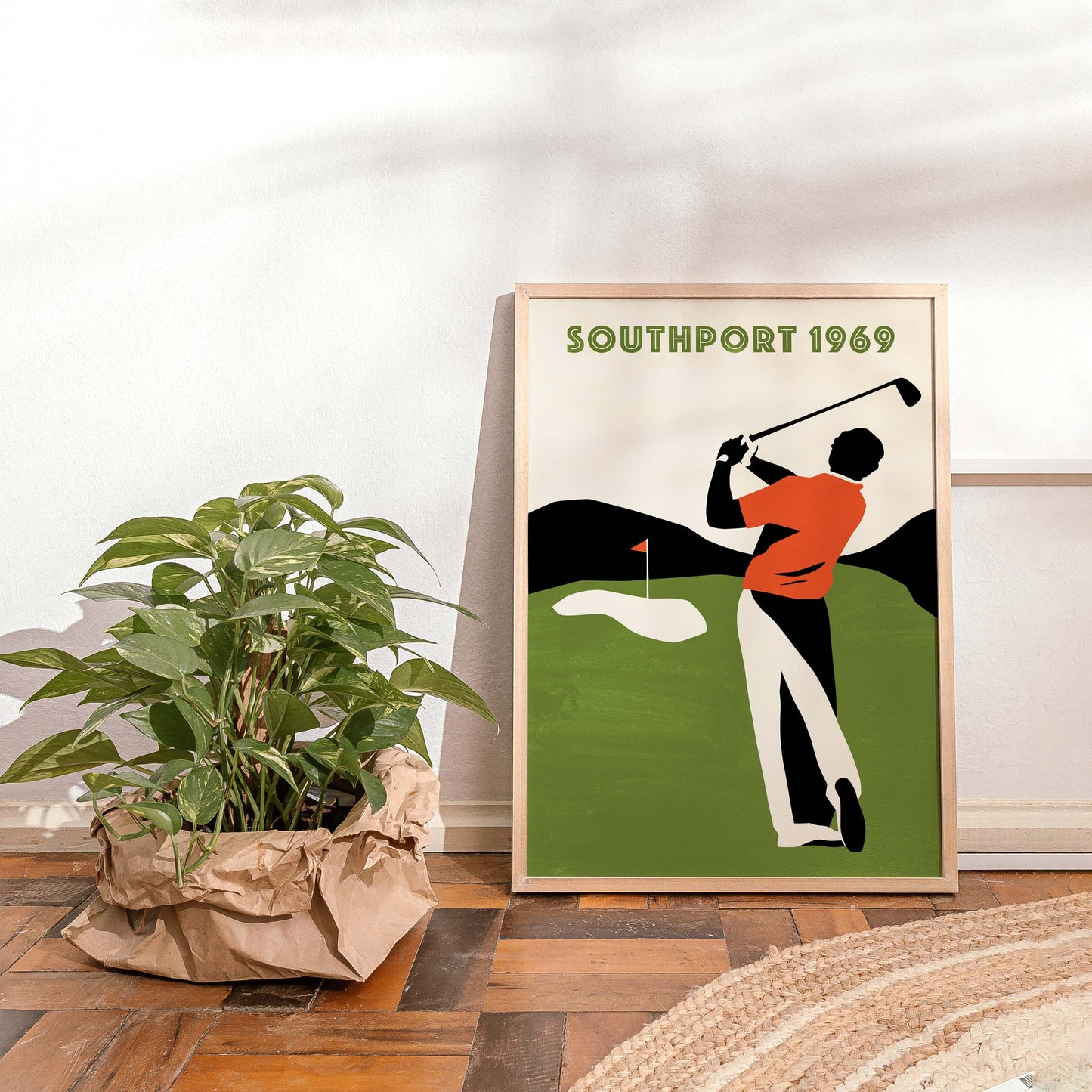 Southport 1969 Golf Poster