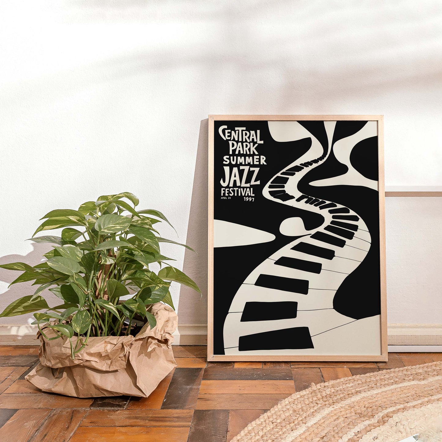 Central Park Jazz Festival Music Room Print