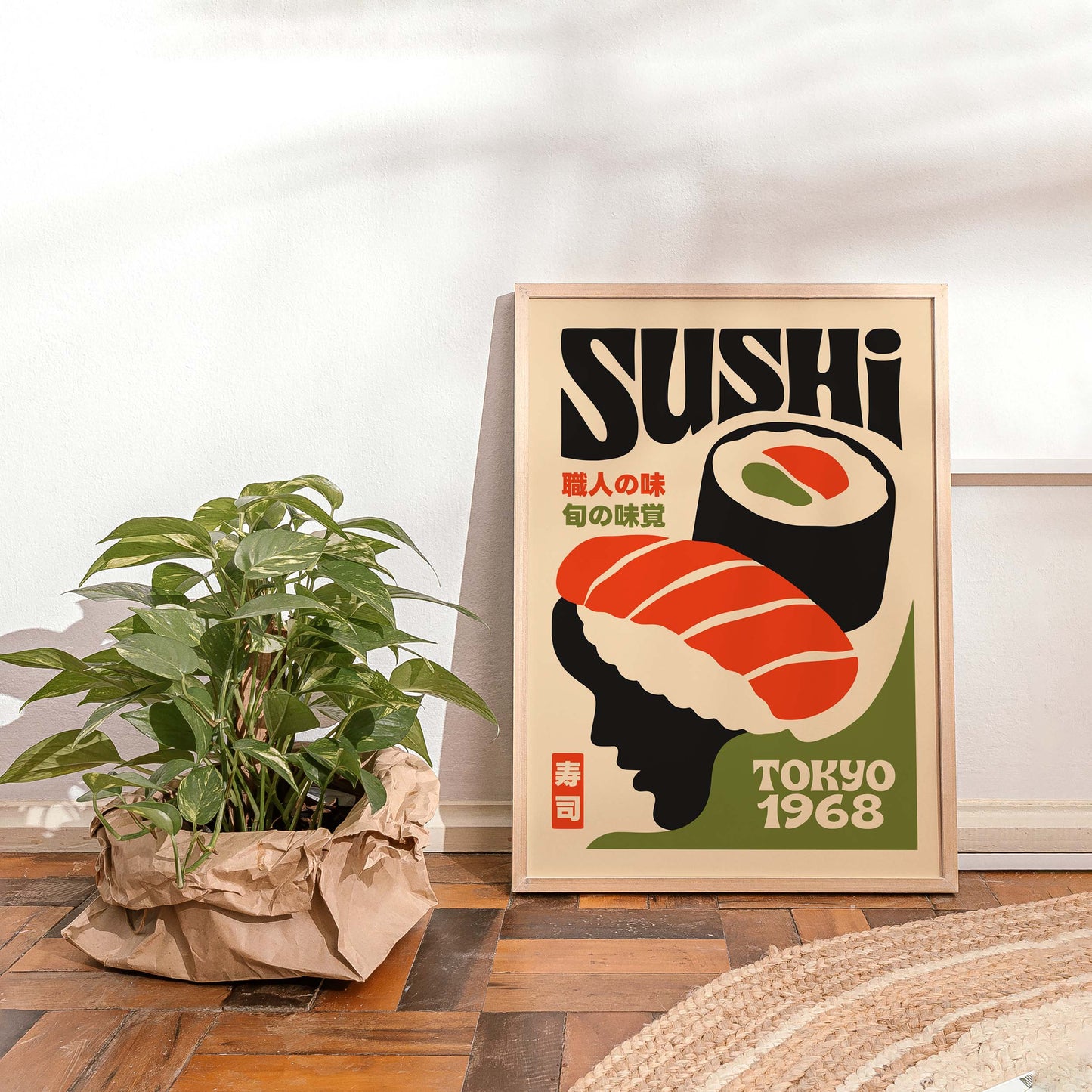 Sushi Kitchen Print Dining Room