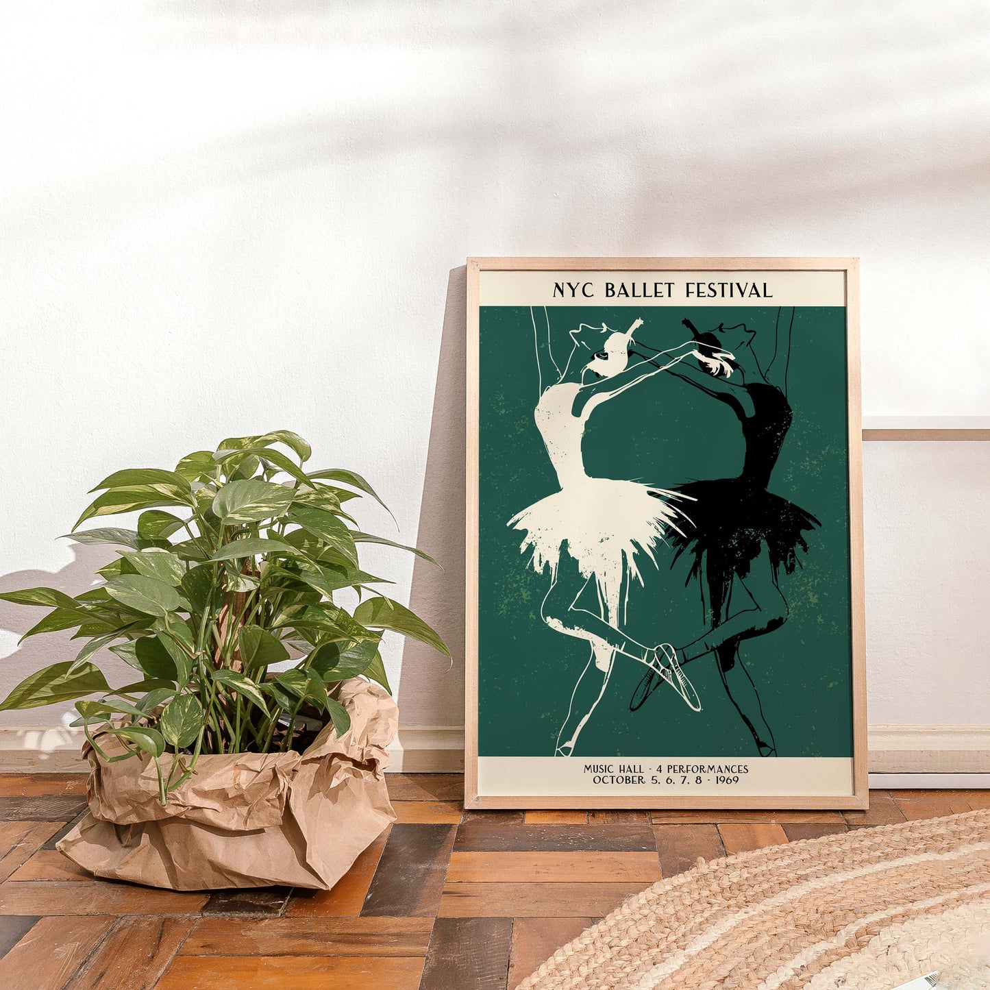 Ballet Dancers Poster For Living Room