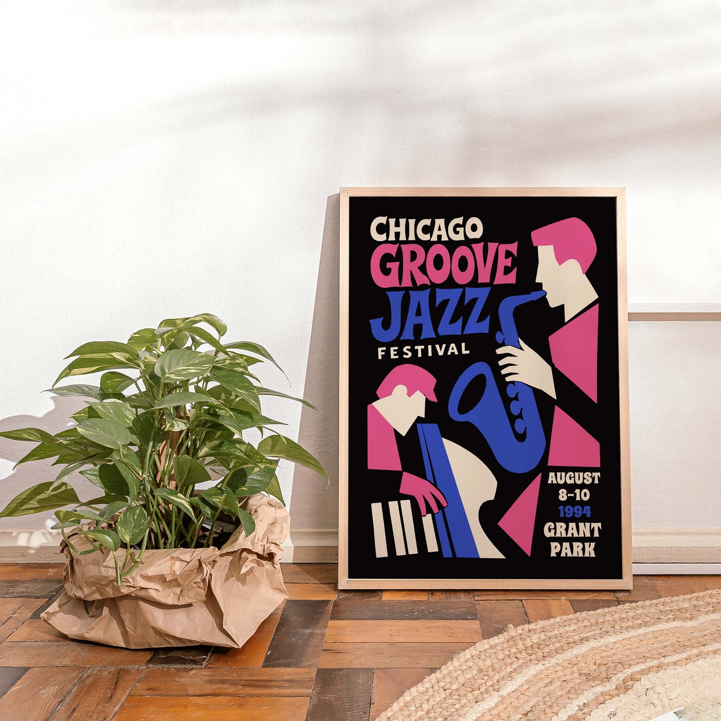 Chicago Groove Jazz Festival Poster