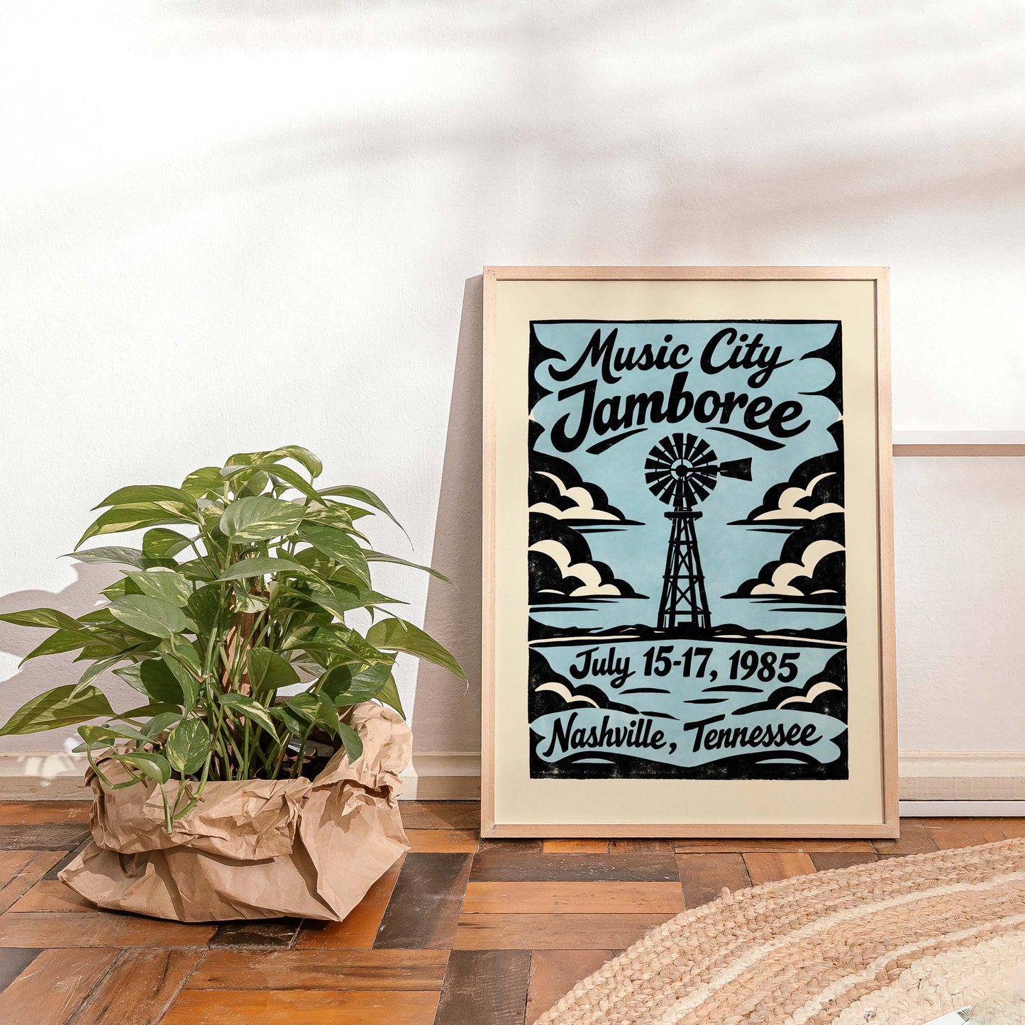 Music City Jamboree Poster Art Print