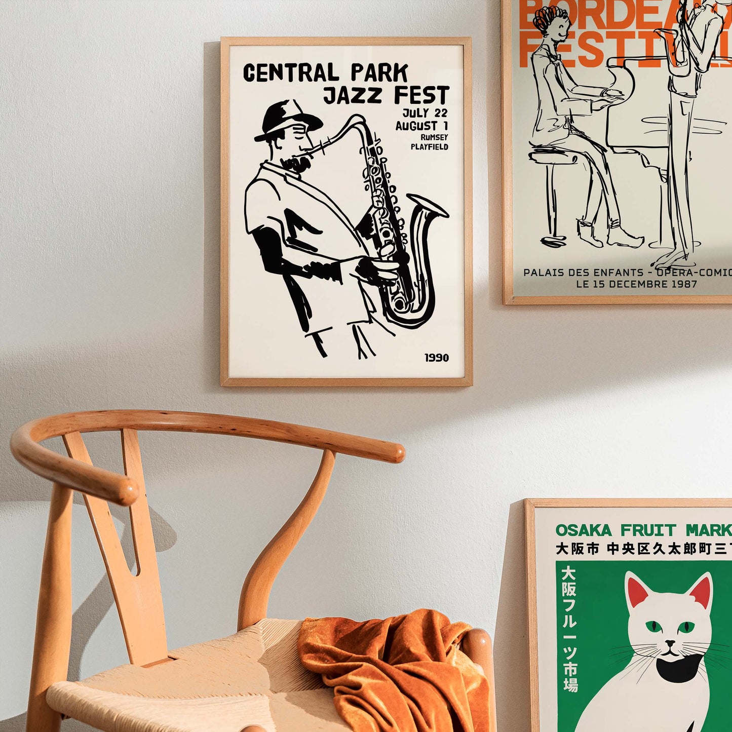Central Park Jazz Fest Poster