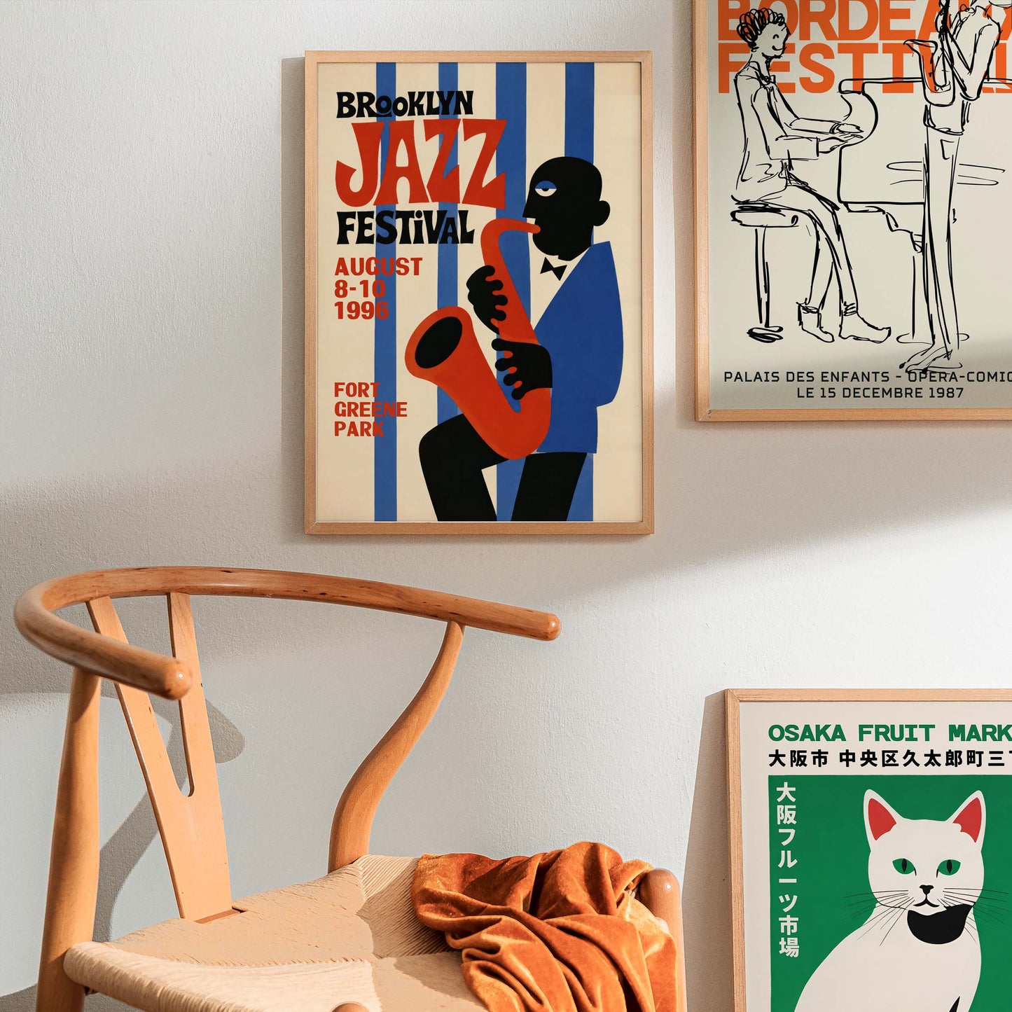 Brooklyn Jazz Festival Poster Print
