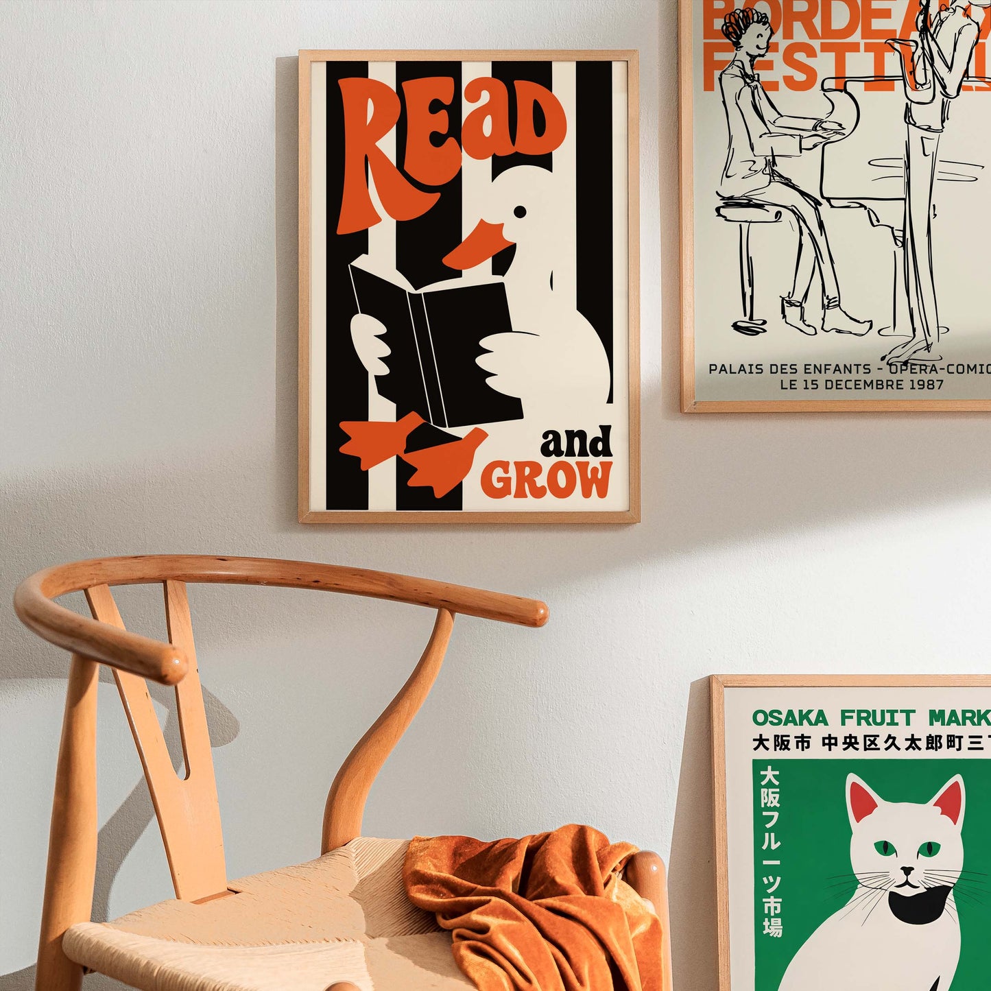 Berlin Jazz Festival 1991 Piano Poster Print