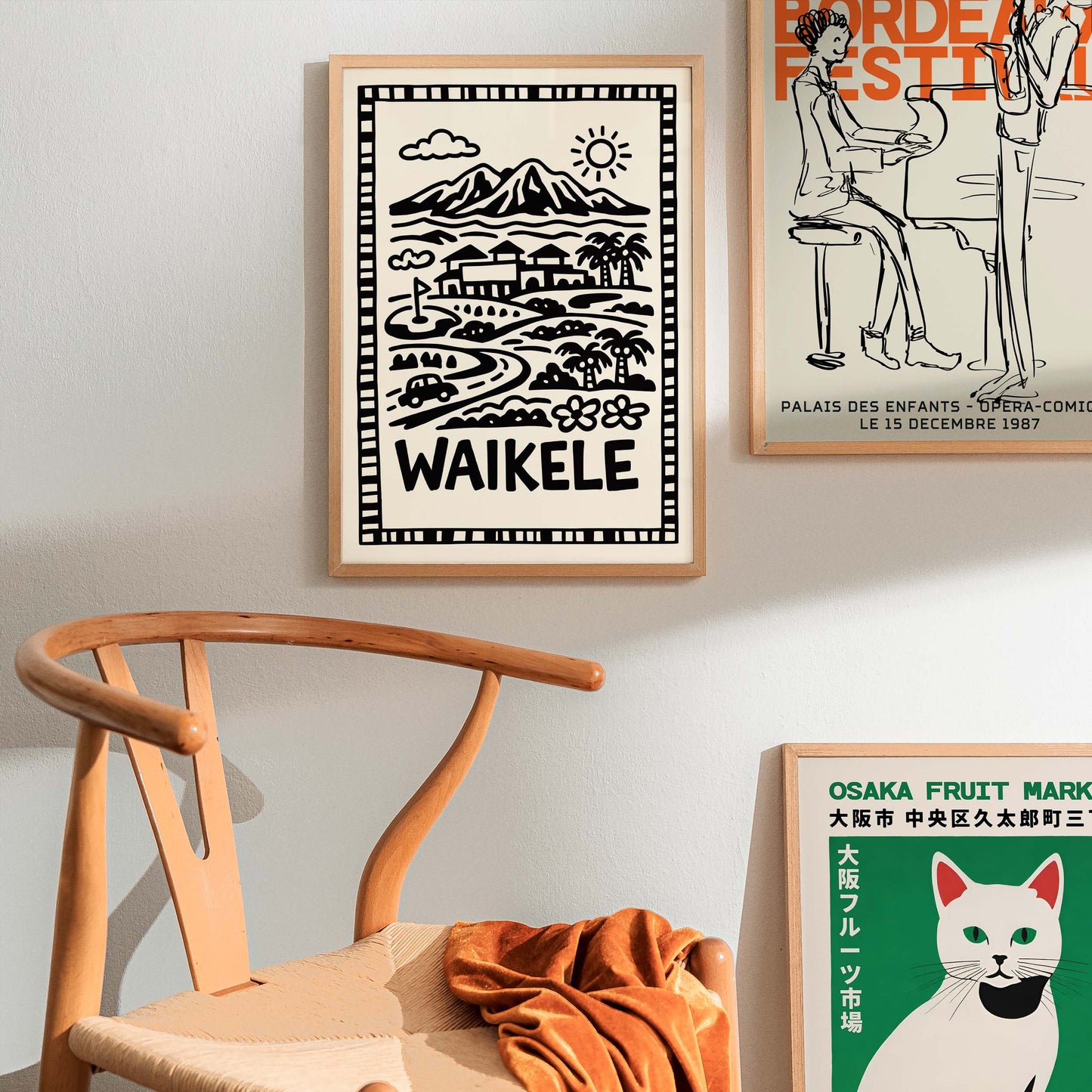 Waikele Hawaii Landscape Poster Print