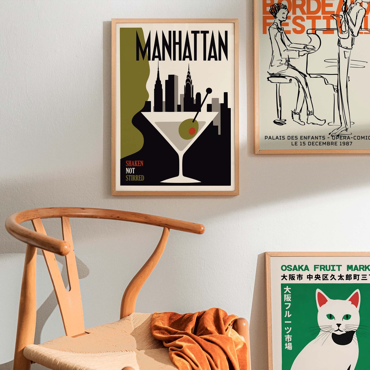 Manhattan Cocktail Bar Poster