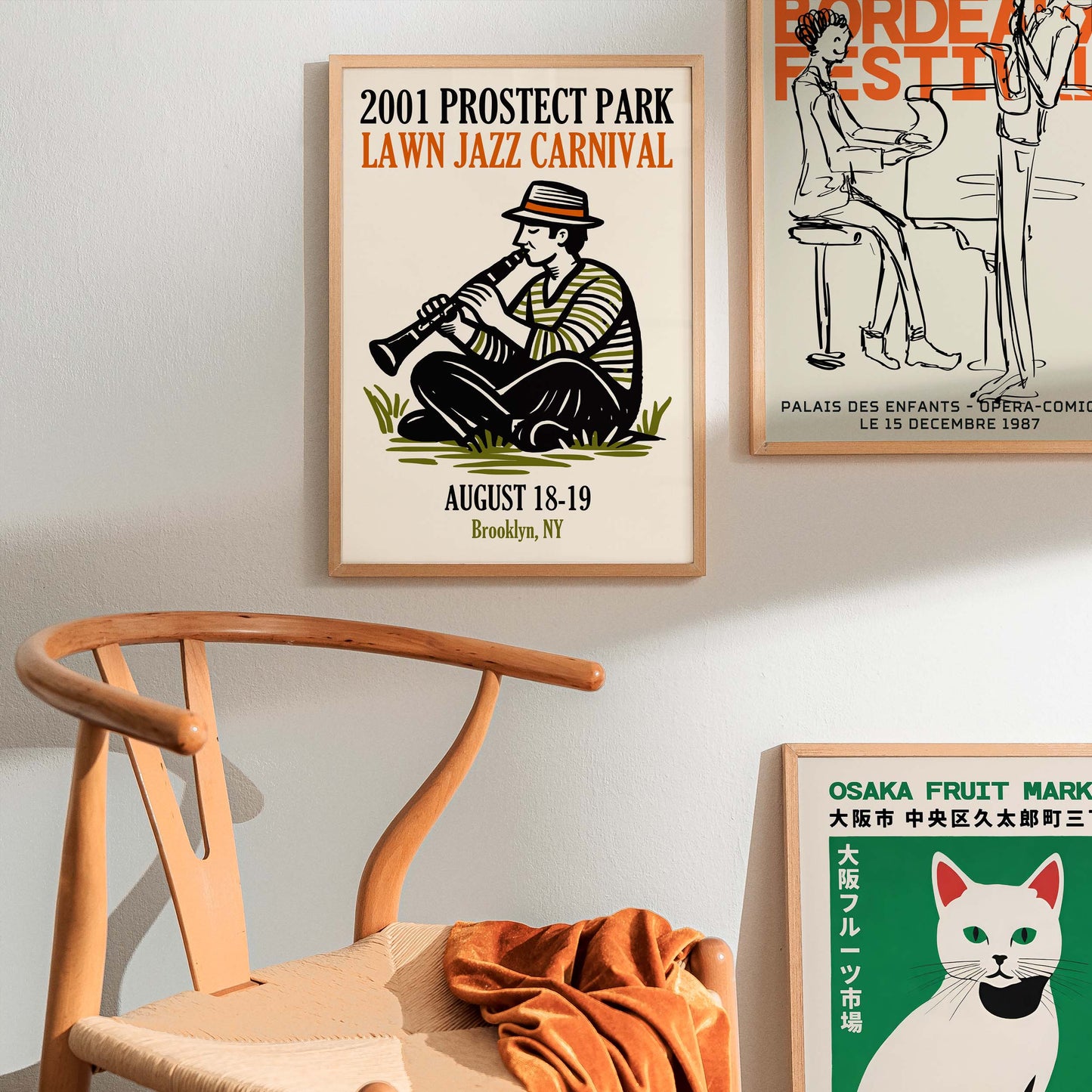 Jazz Carnival Music Poster Wall Art