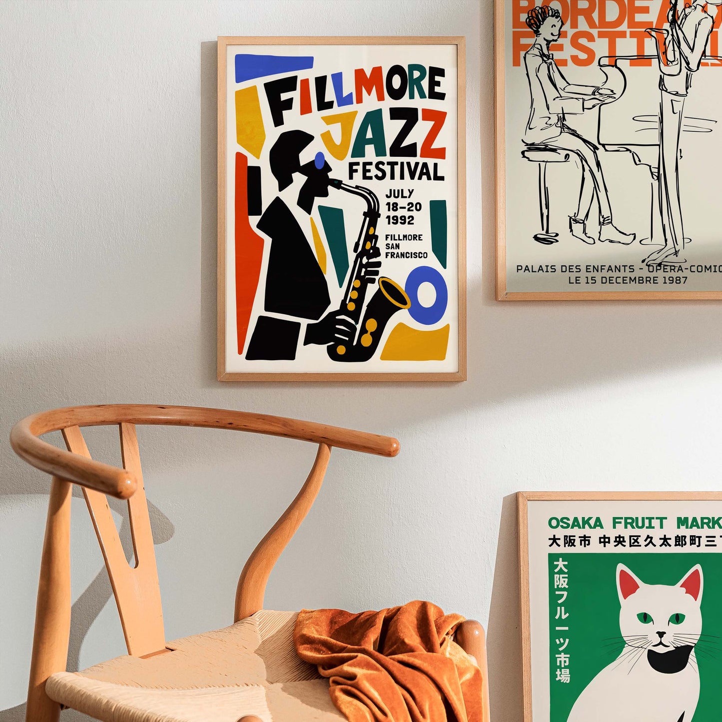 Fillmore Jazz Festival Poster Print