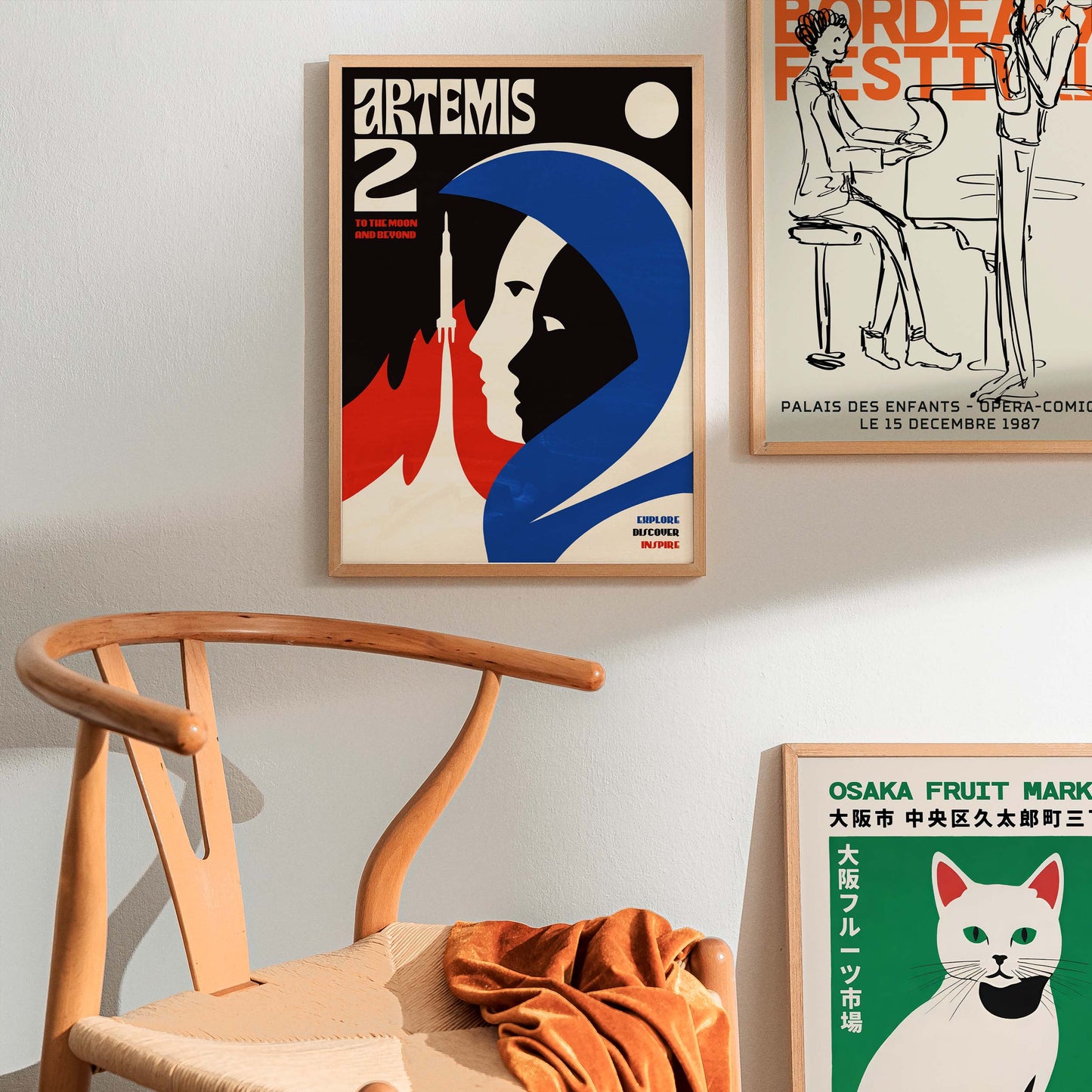 Artemis 2 Space Exploration Poster