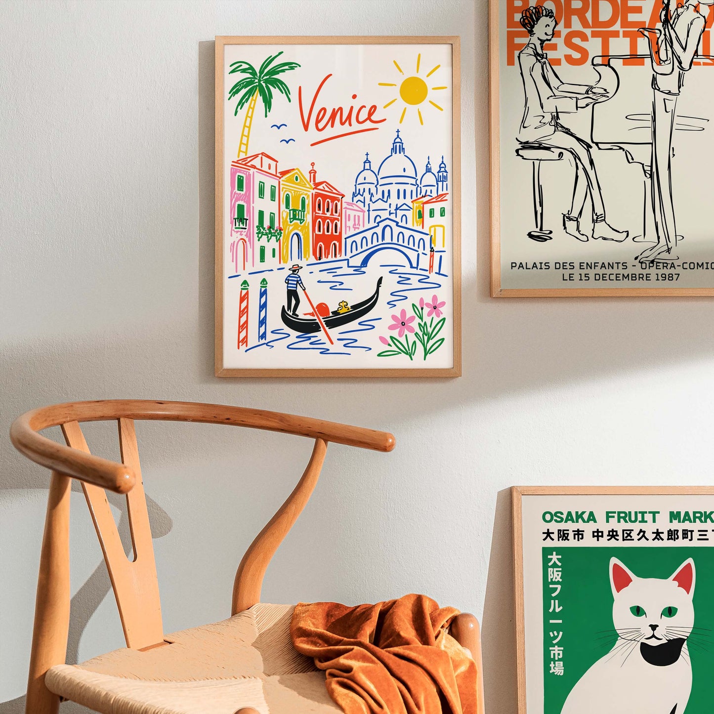 Venice Italy Travel Poster Print