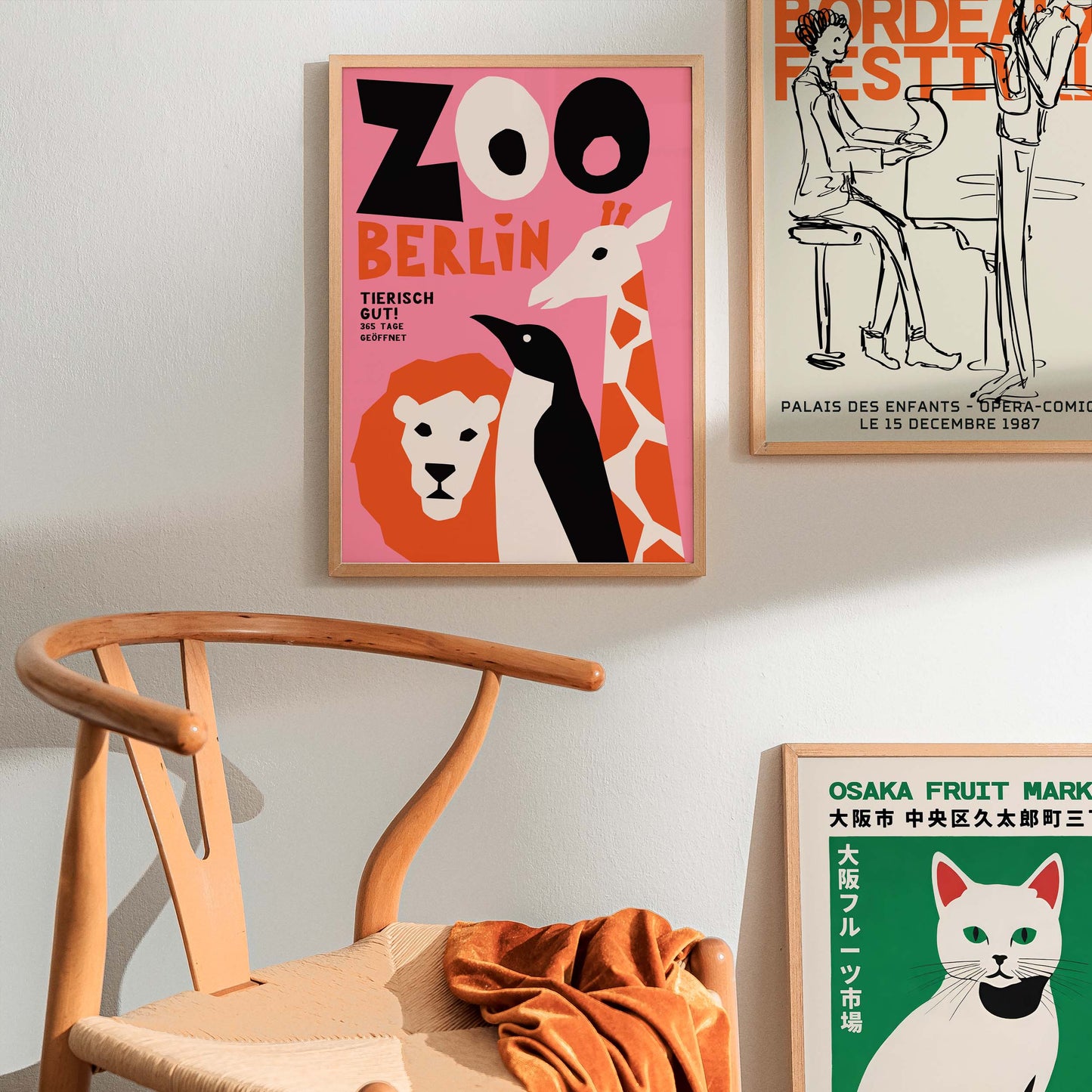 Berlin Zoo Poster Nursery Playroom