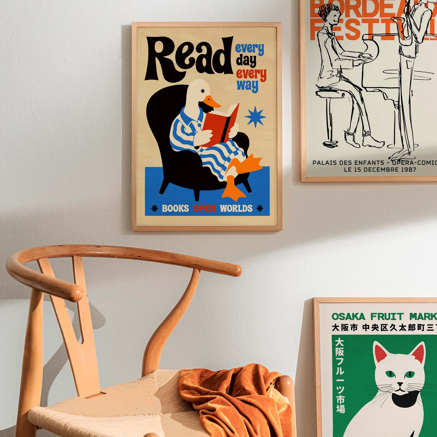 Read Every Day Wall Art